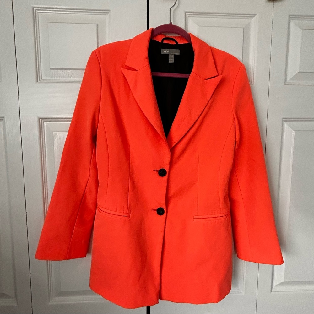 Beautiful coral ASOS blazer